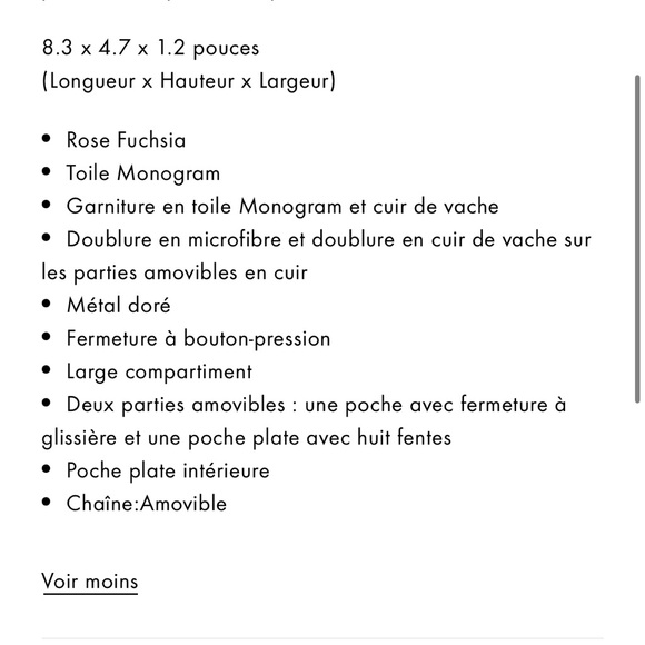 LOUIS VUITTON MONOGRAM FELICIE POCHETTE - Picture 6 of 6